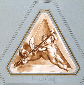 Study of a Pendentive with Angels