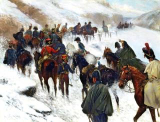 Napoleon Passing through the Guadarrama Mountains, 1808