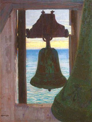 Bell tower by the sea