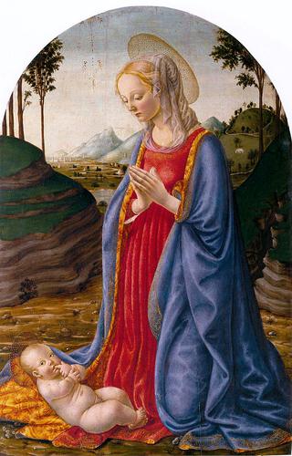 Madonna Adoring the Infant
