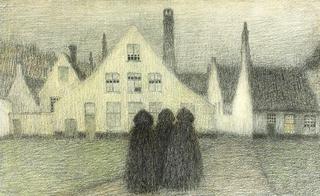 The Beguine Convent in Bruges