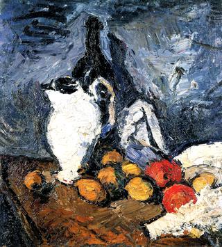 Still Life with Oranges, Lemons and White Dove