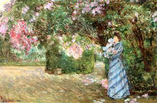 Mrs. Hassam at Villiers-le-Bel