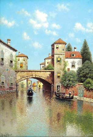 Gondolas on the Canal