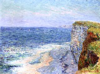 The Beach at Etretat