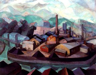 The factory asleep