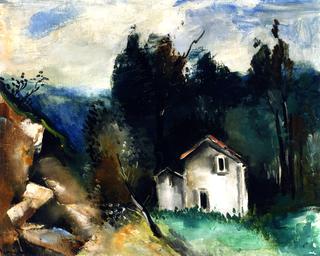 Landscape, House in the Woods