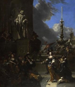 Concert sur une place publique (Concert in a Public Square)