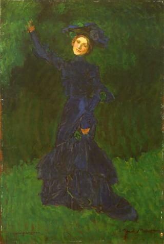 Study for 'The Strange Garden'