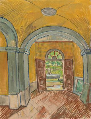 The Entrance Hall of Saint-Paul Hospital