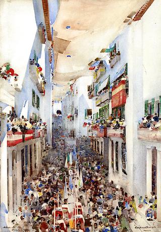 The Procession of the Corpus Christi, Toledo