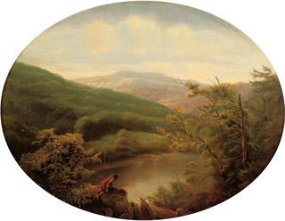 Native American Hunting Scene