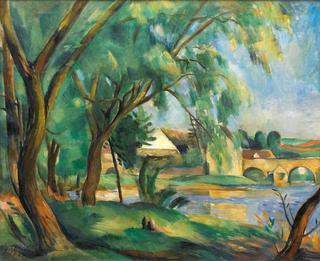 Willows and Bridge