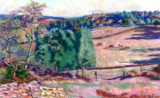 Farm Pasturage at Crozant