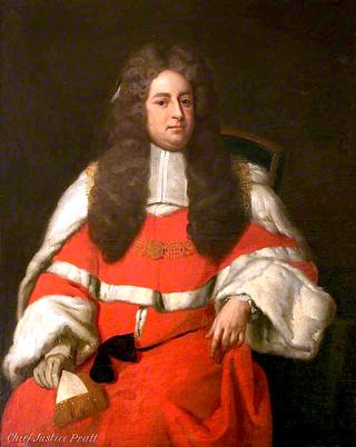 Sir John Pratt, Lord Chief Justice of the King's Bench
