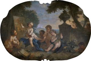 Allegory of the Arts - Painting