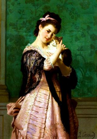 Woman with a Cat