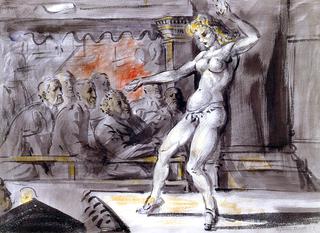 Burlesque Dancer