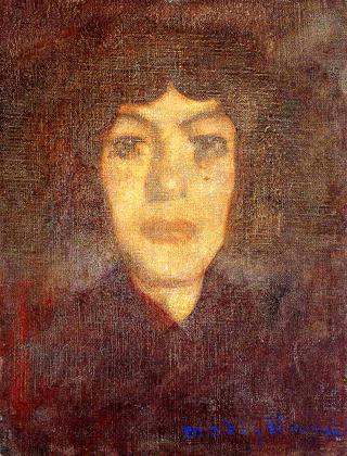 Woman's Head with Beauty Spot