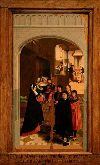 The seven Works of Mercy detail
