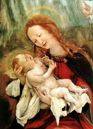 Issenheim altarpiece detail