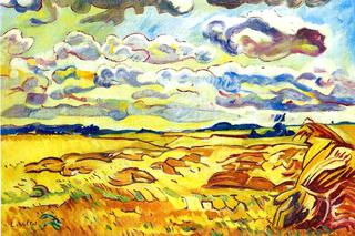 Summer Landscape at Arromanches