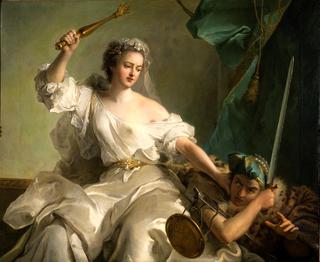 An Allegory of Justice Combatting Injustice