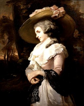 Lady in a Straw Hat
