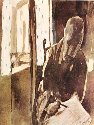 Der Zeichner am Fenster