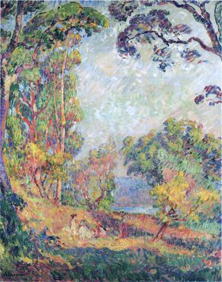 Landscape near Cannes
