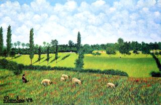 Landscape with Sheep