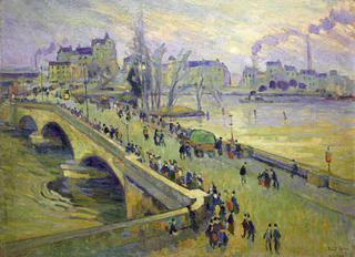 The Corneille Bridge, Rouen