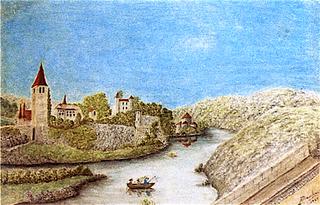 Village with Three Fishermen