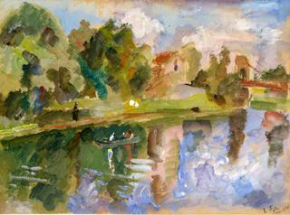 Boating on a River