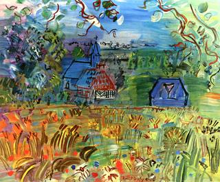 The Chapel in a Field of Wheat, Normandy