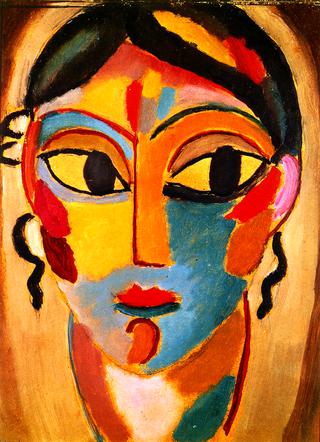 Mystical Head: Head of a Girl