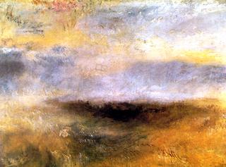Seascape with Storm Coming on