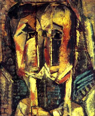 Cubist Two Heads