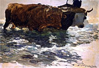 The Return from Fishing (study)