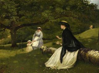 Mother with a Baby and a Nursemaid