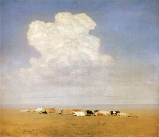 Cows in the Steppe