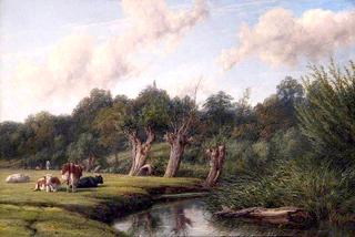 The Leam near Offchurch, Warwickshire