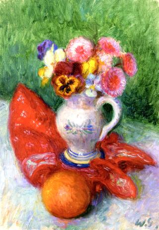 Still Life with Vase of Flowers