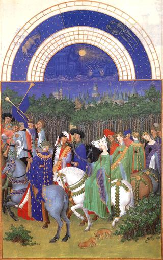 Les Tres Riches Heures du duc de Berry: Mai