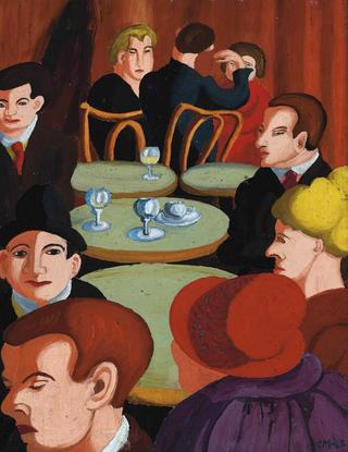 Café in rue de la Gaité