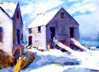 Winter at the Stanley Fish House