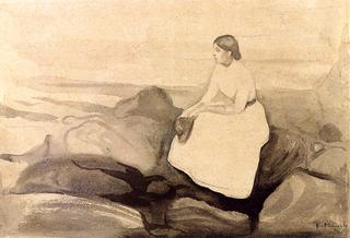 Inger on the Beach