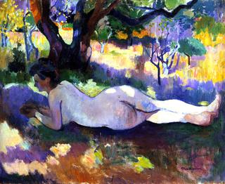 Nude under the Trees, Jeanne