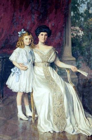 Lady Wakefield And Her Daughter