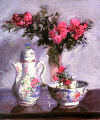 The Famille Rose Coffee Pot
